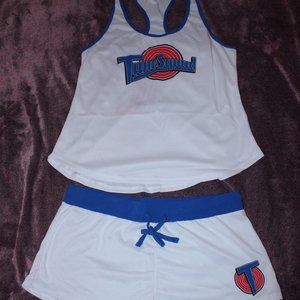 Space Jams Authentic Basketball Jersey & Shorts